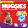 Picture of Huggies Complete Comfort Wonder Pants | Pant Style Baby Diapers New Born / XS Size, 90 Count | India's Fastest Absorbing Diaper, Patented Dry Xpert Channel, Ideal for 0-5 Kgs