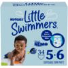 Picture of Huggies Little Swimmers Swim Baby Diapers, Size 5-6 Large, 34 Count (2 Packs of 17)